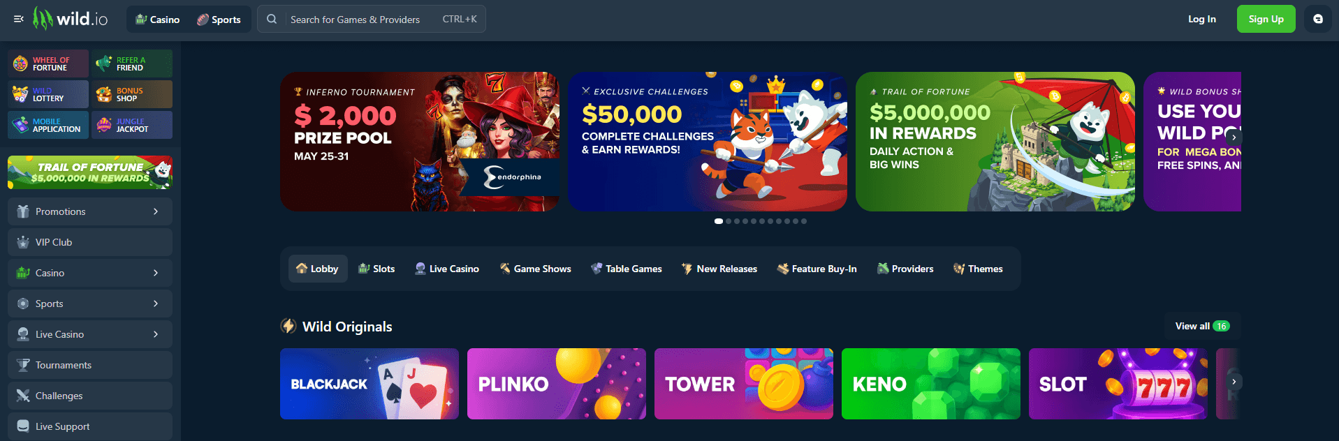 Wild.io Casino
